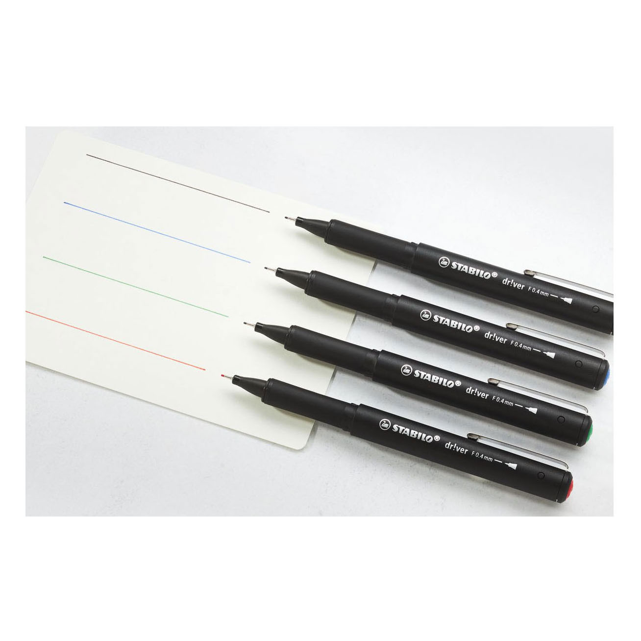 STABILO dr!ver Fine Fineliners - 4dlg.