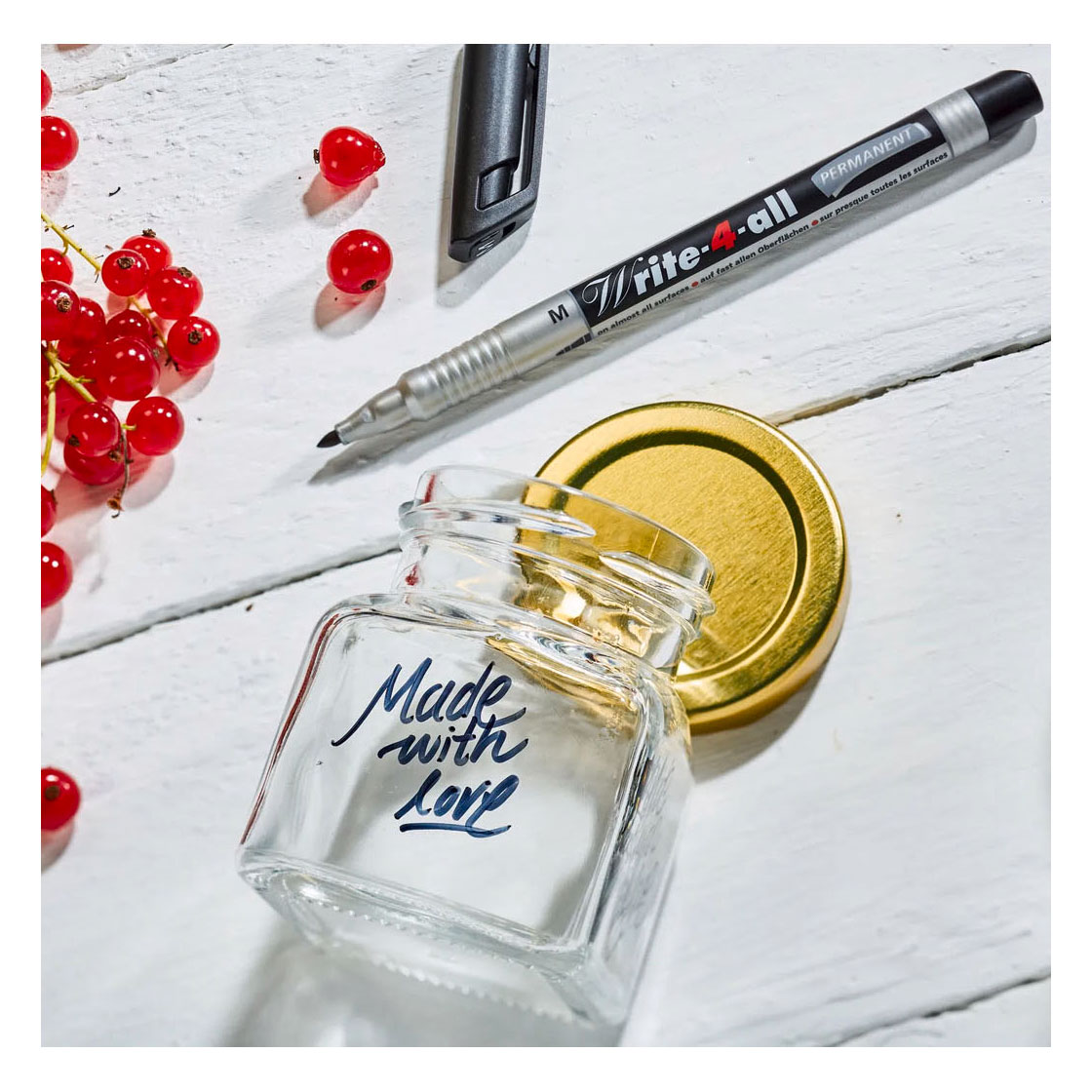 STABILO Write-4-all Medium (1,0 mm) Permanente Marker - 4dlg.