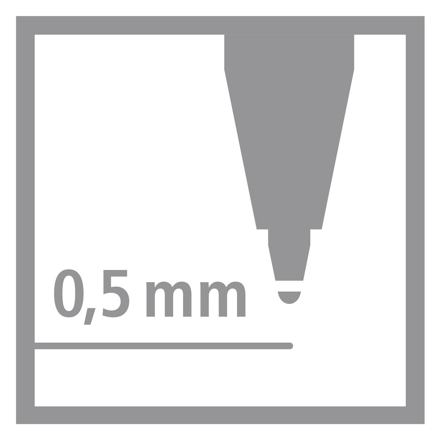 STABILO worker Colorful Rollerpen - 4dlg.