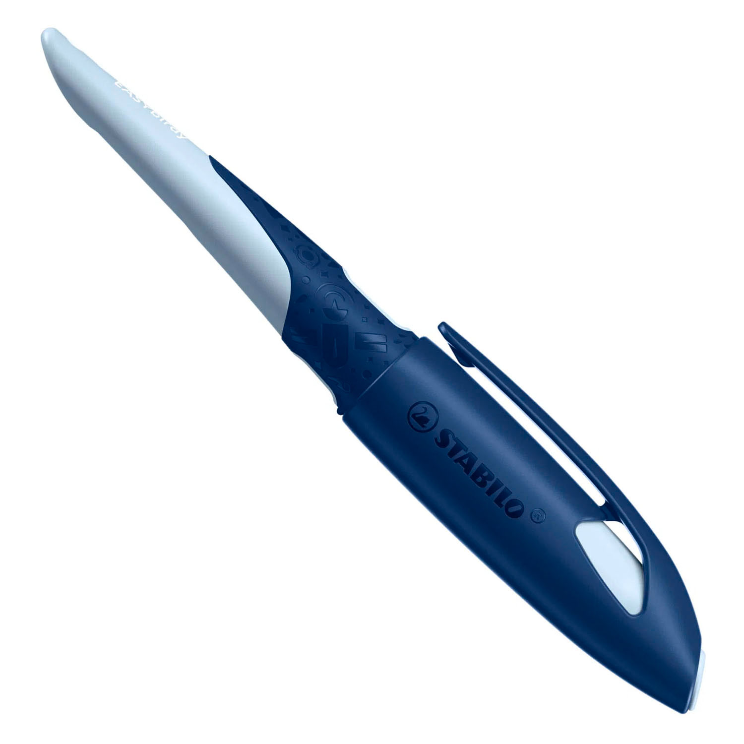 Stylo plume STABILO EASYbirdy 3D DreamWorld pour gaucher - Bleu