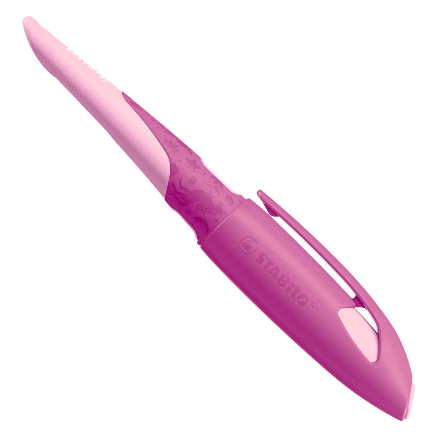 Stylo plume STABILO EASYbirdy 3D DreamWorld pour gaucher - Rose
