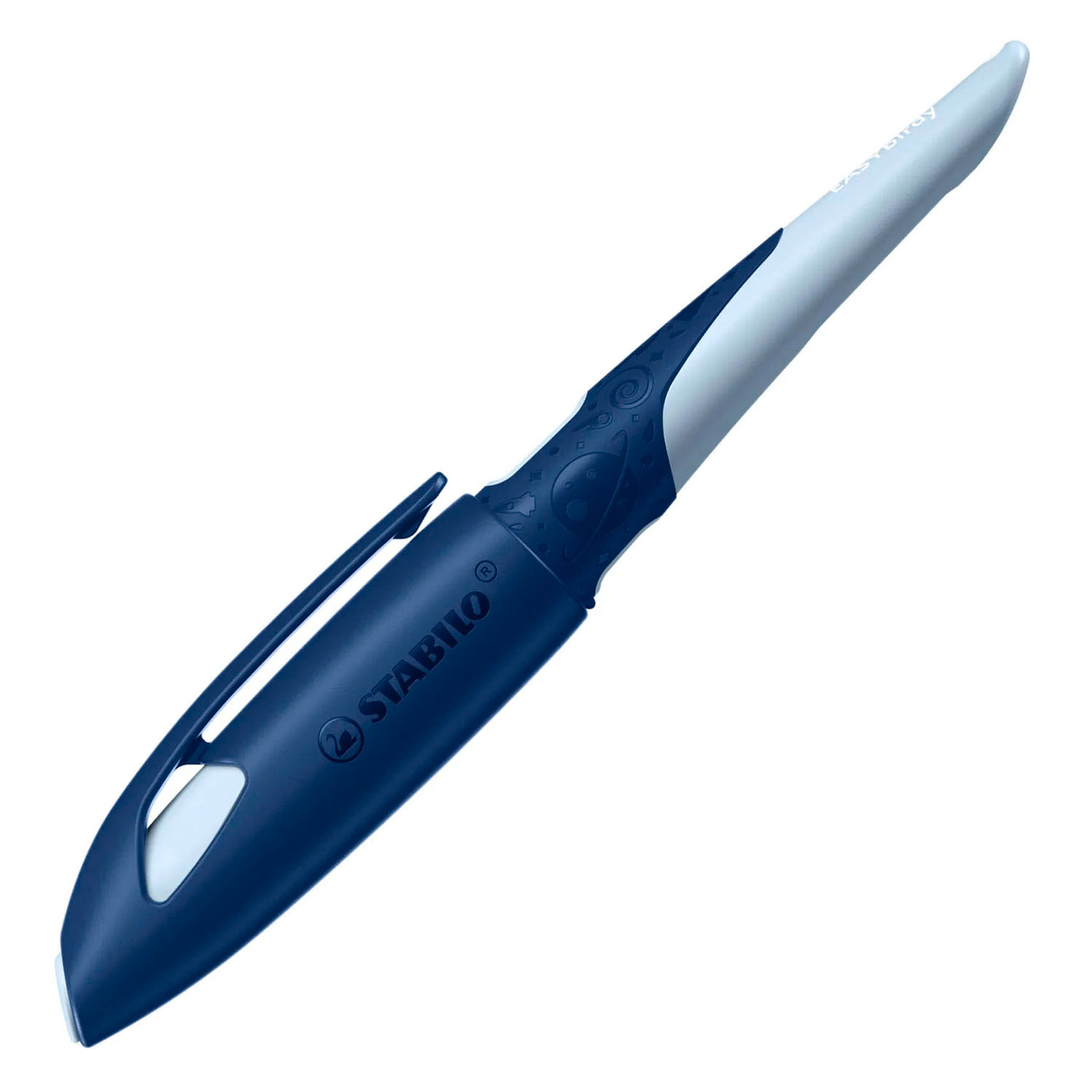 Stylo plume STABILO EASYbirdy 3D DreamWorld pour droitier - Bleu