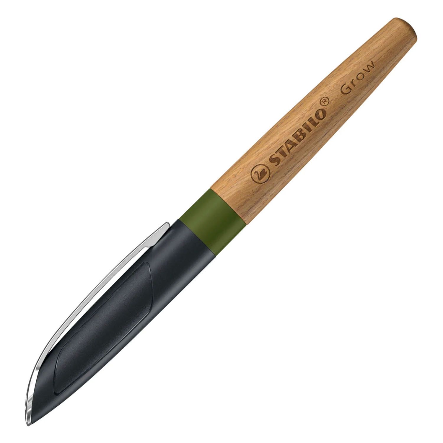 STABILO Grow Vulpen - Mos Groen/Eikenhout