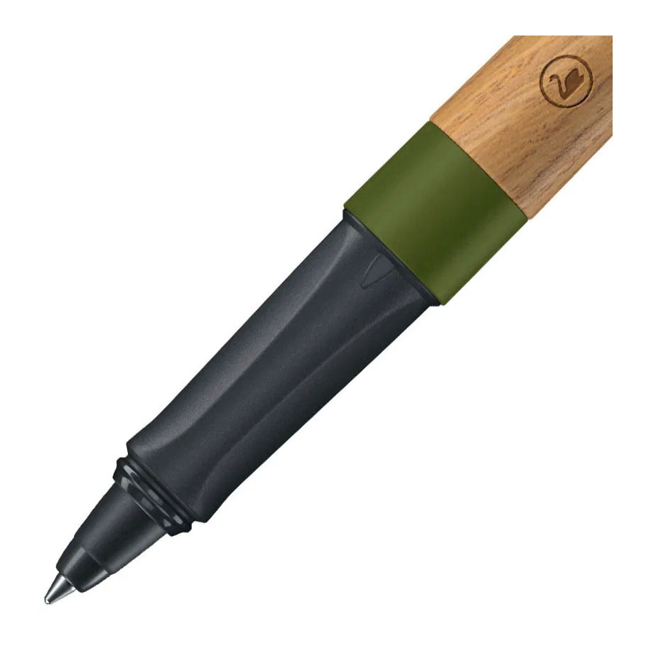STABILO Grow Balpen - Mos Groen/Eikenhout