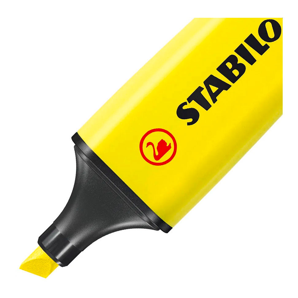 Surligneurs STABILO BOSS Original Jaunes - 4 pièces