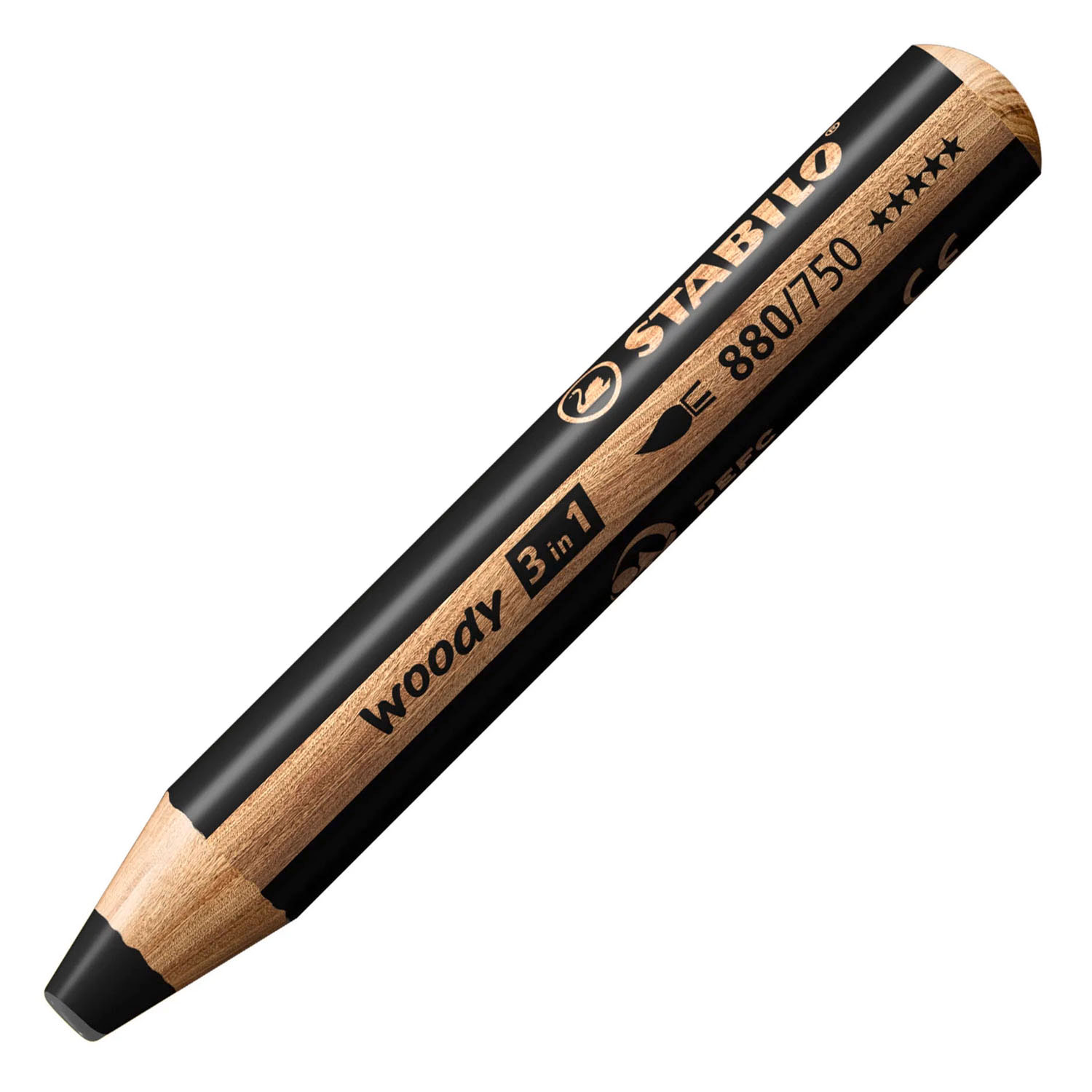 STABILO woody 3in1 Multitalent Potloden 76dlg. met 4 Puntenslijpers