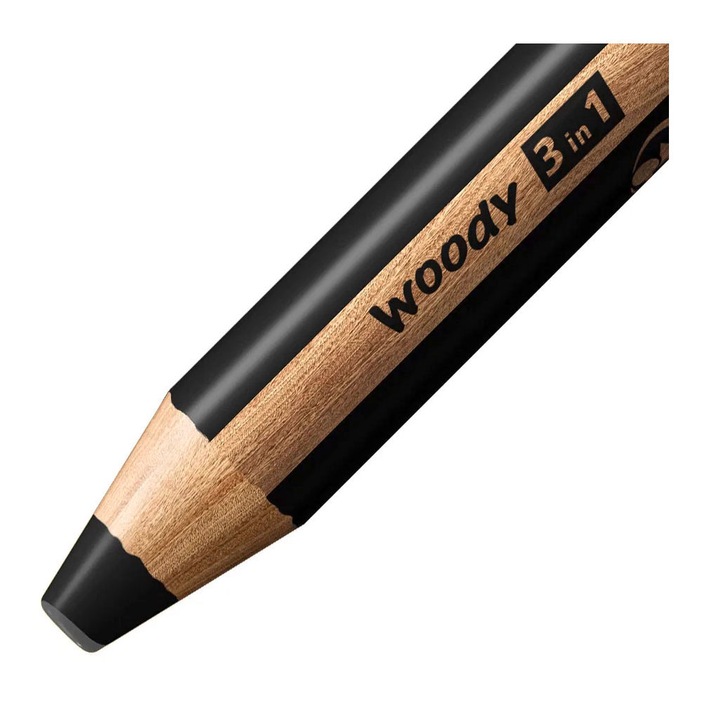 STABILO woody 3in1 Multitalent Potloden 76dlg. met 4 Puntenslijpers