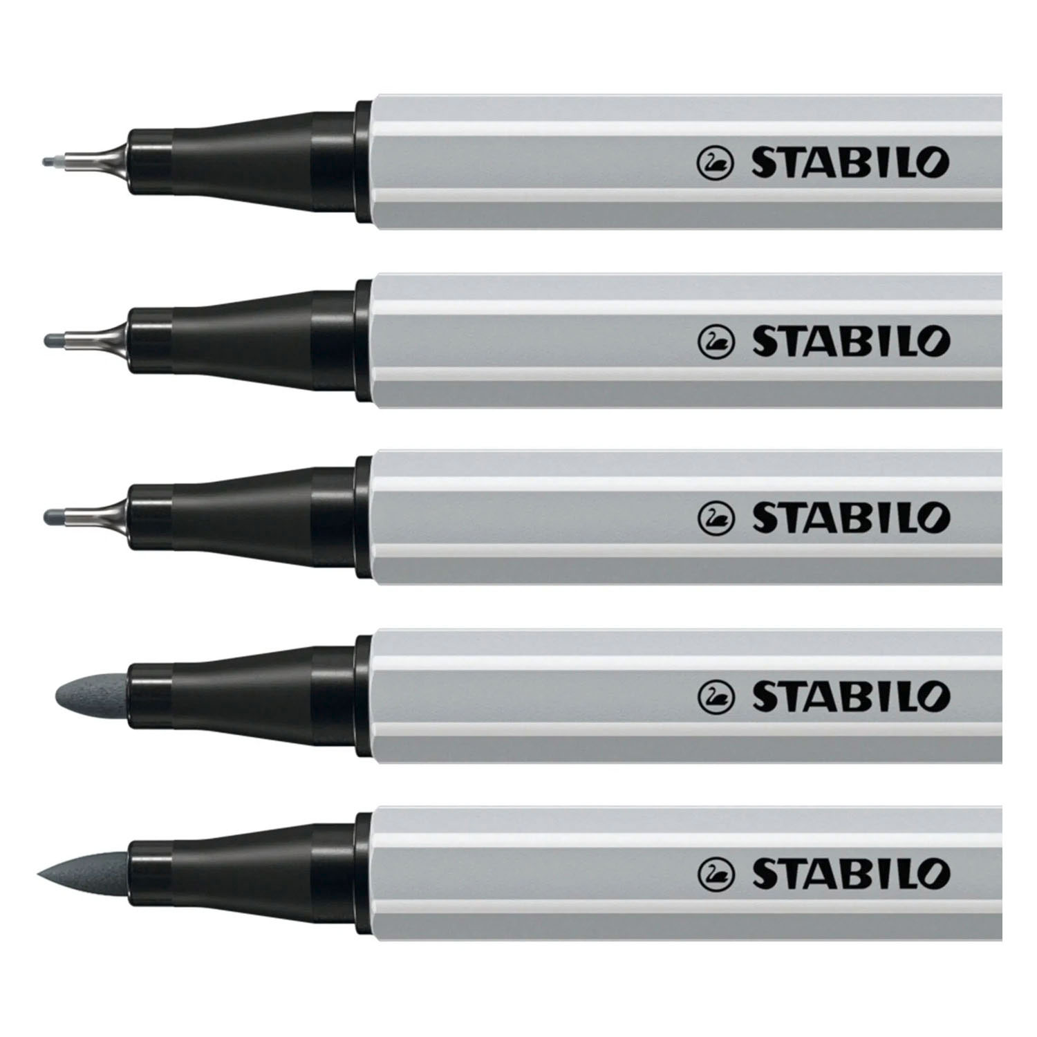 STABILO Creative Tips ARTY Pennen Verschillende Puntdiktes - 10dlg.
