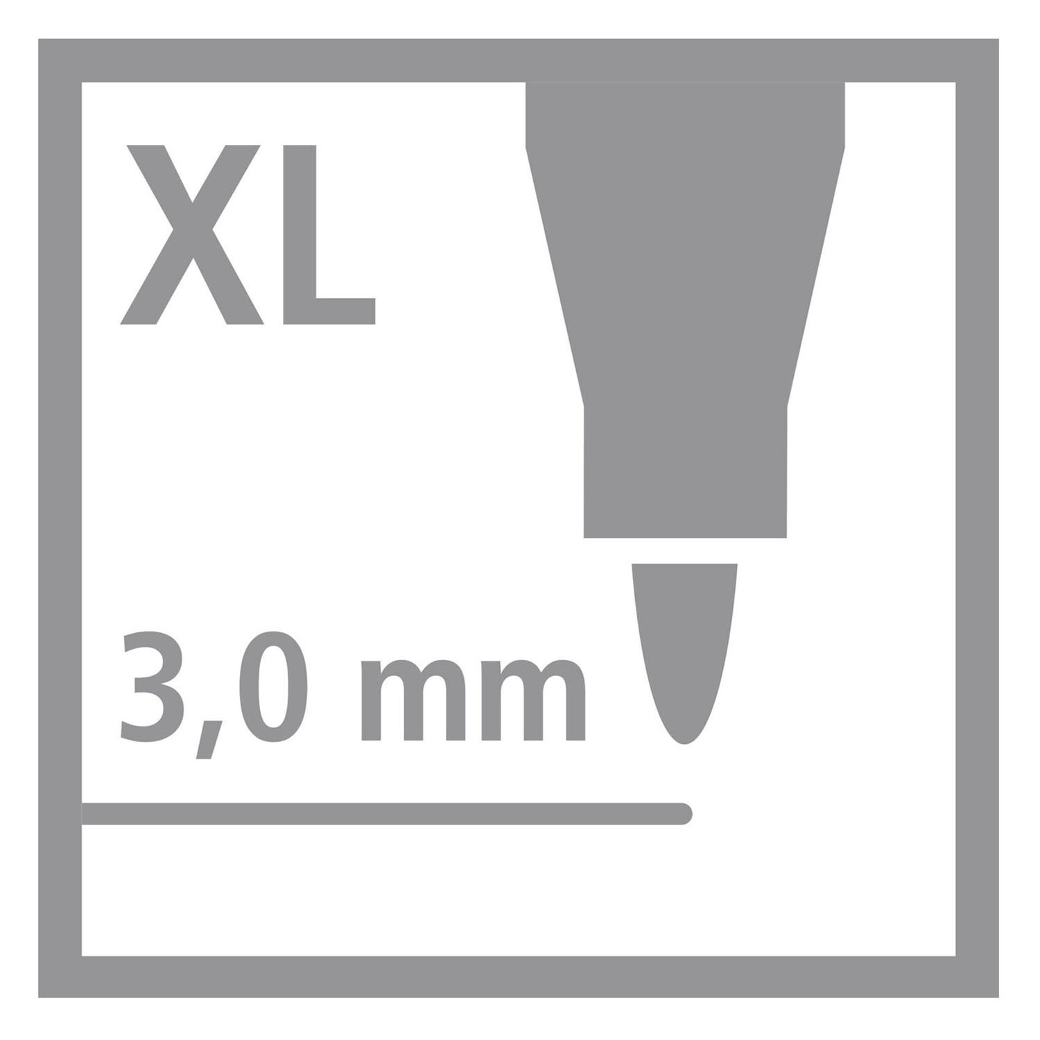 STABILO power max Filzstifte XL - 140 Stück.
