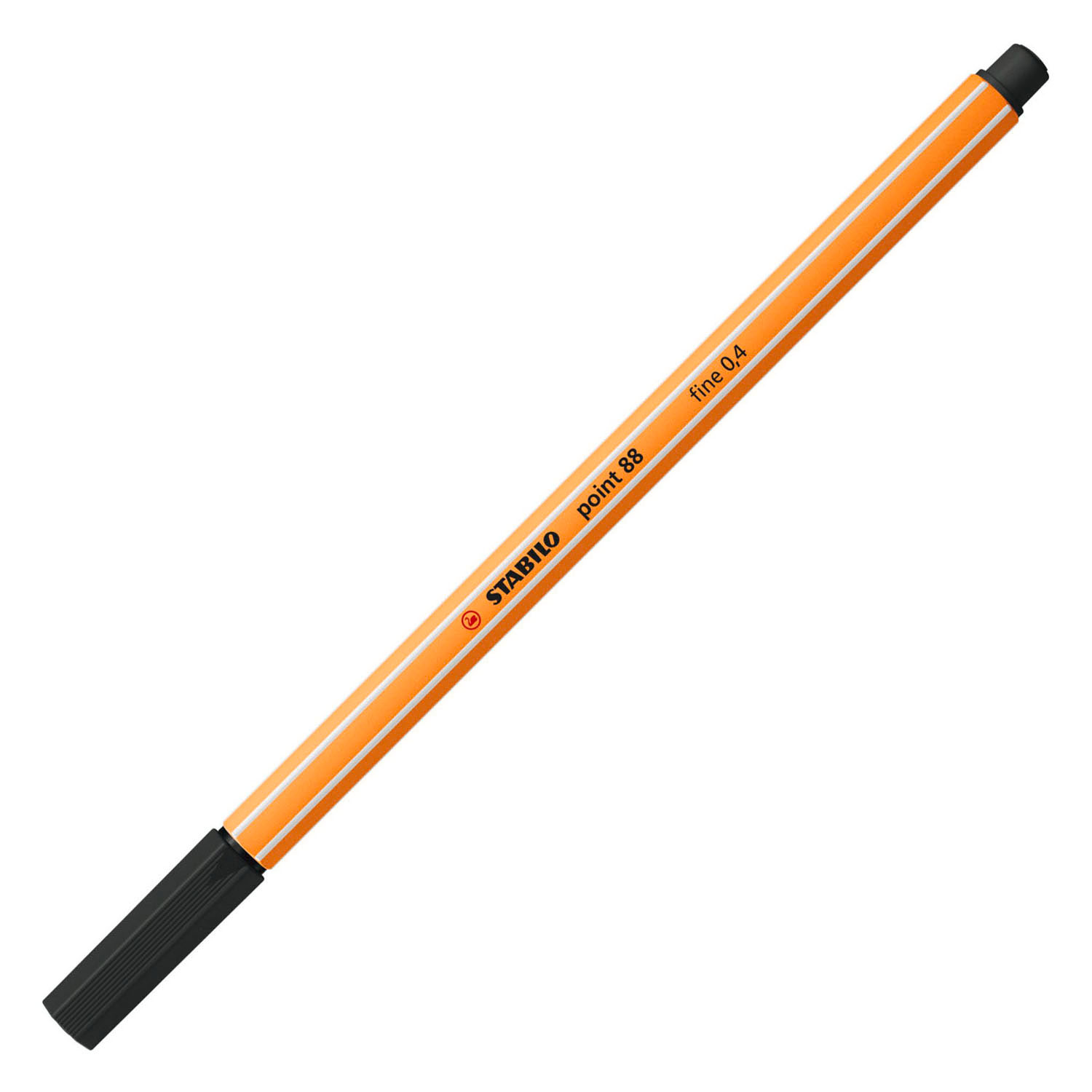 STABILO point 88 Fineliners Zwart - 3dlg.