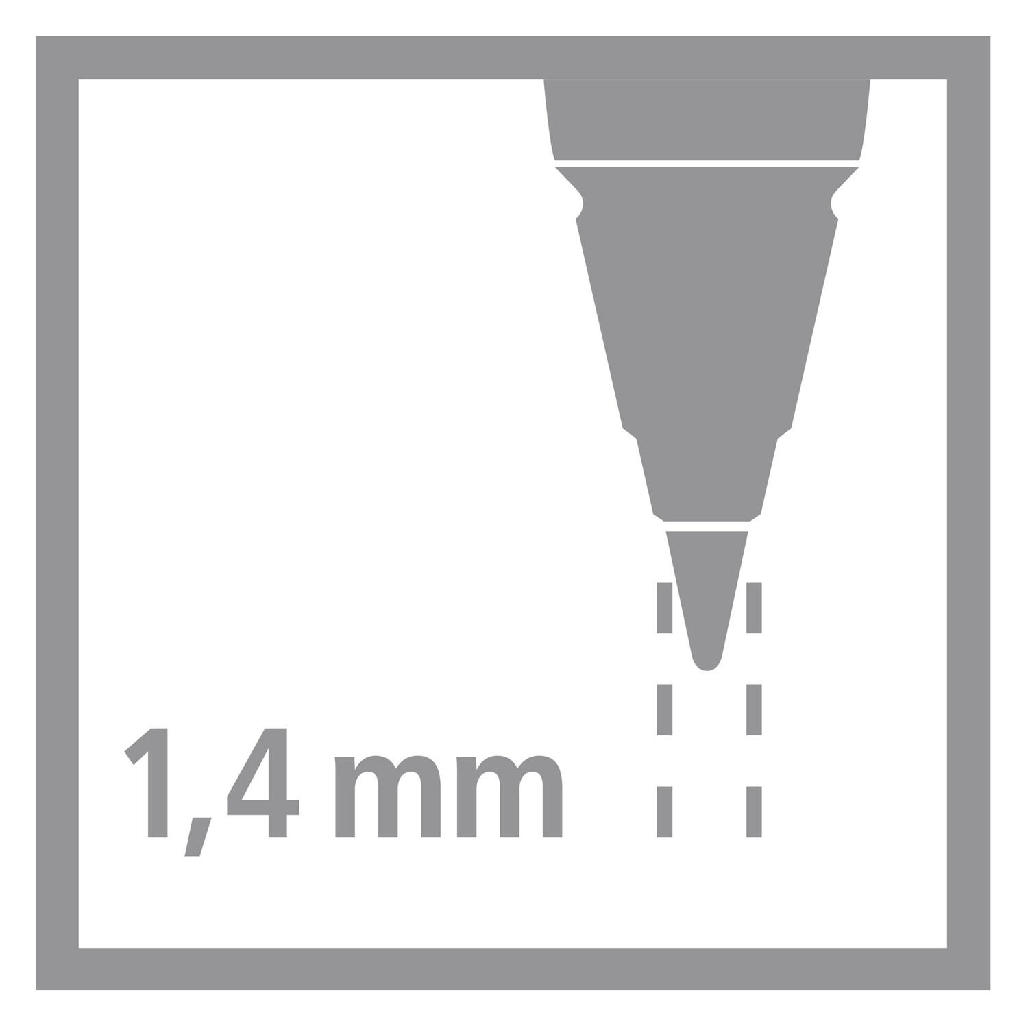 STABILO EASYergo 1.4 Navullingen HB - 6st.