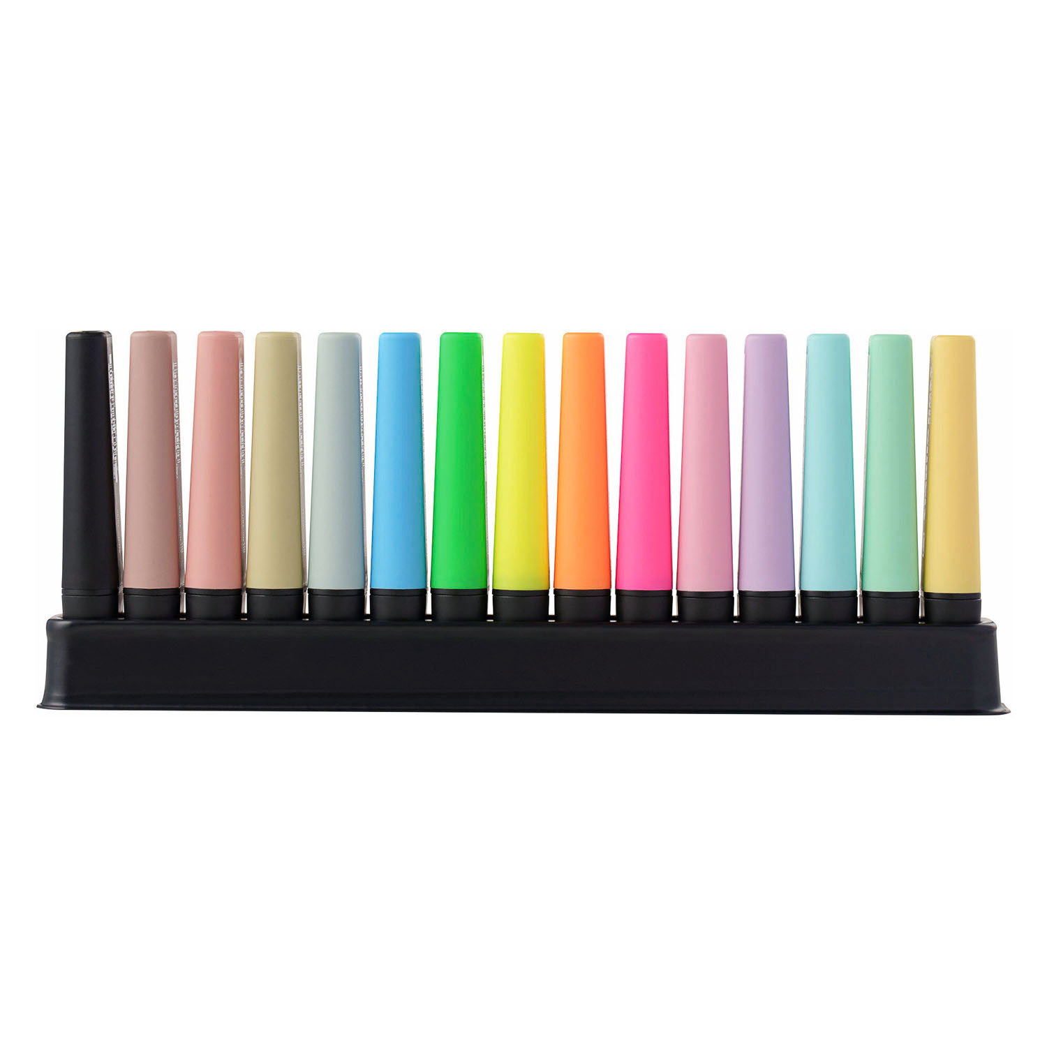 STABILO BOSS Original Pastel & NatureCOLORS Markerstiften Bureau Set - 15dlg.