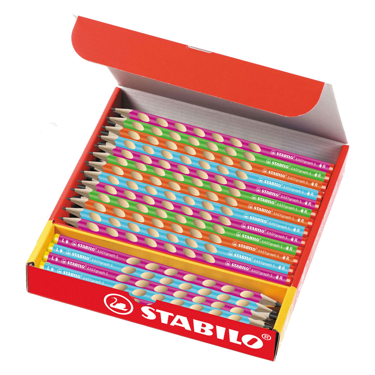 STABILO EASYgraph S Schoolverpakking Grafietpotloden - 48st.