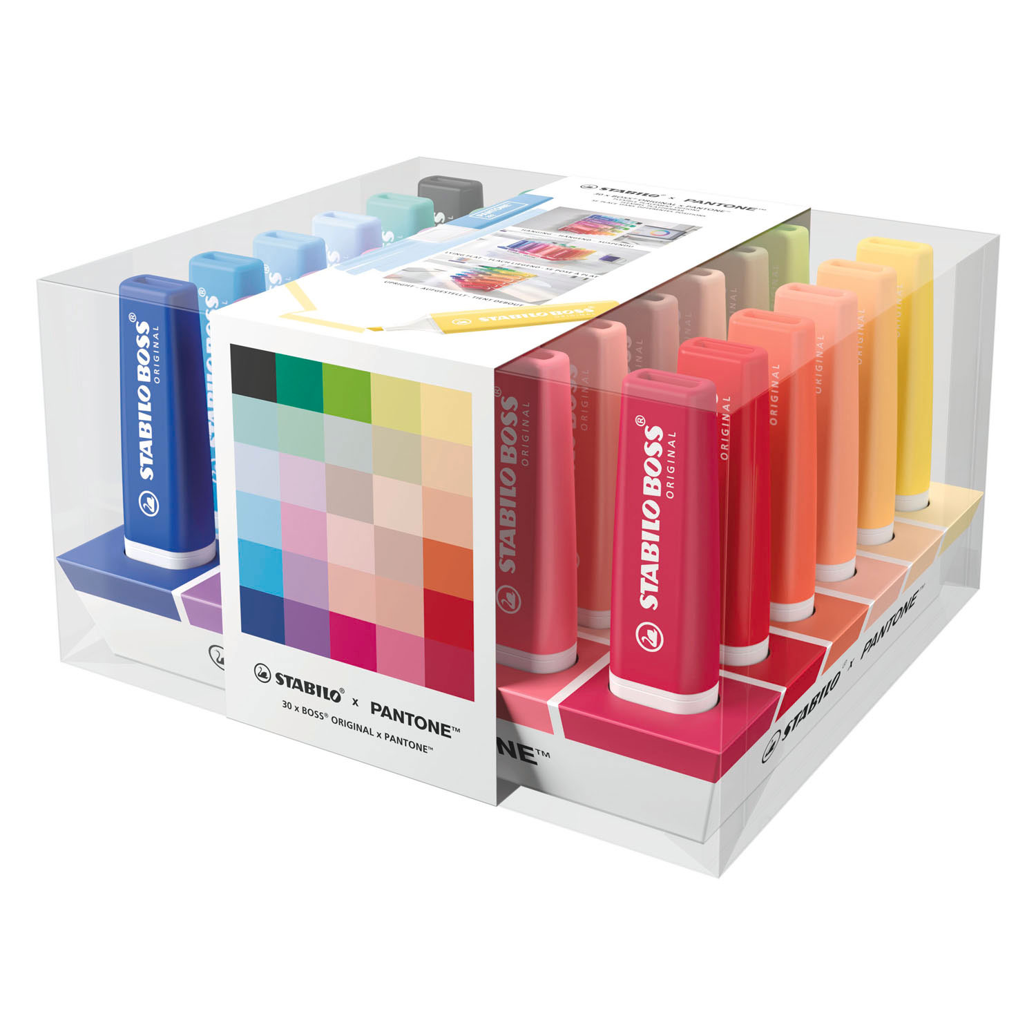 STABILO BOSS ORIGINAL x PANTONE Markeerstiftenset - 30st.