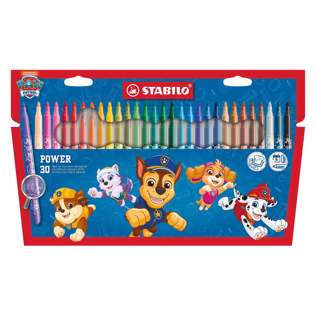 STABILO Power Viltstiften Paw Patrol - 30st.