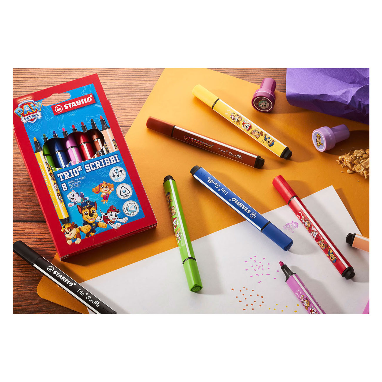 STABILO Trio Scribbi Stiften PAW Patrol - 6st.
