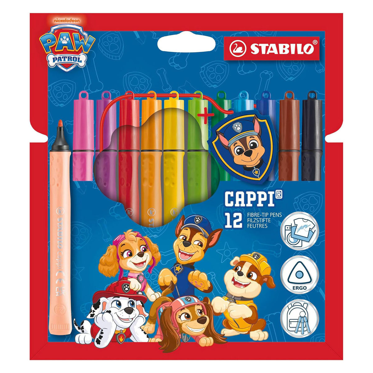 STABILO Cappi Stiften PAW Patrol - 12st.