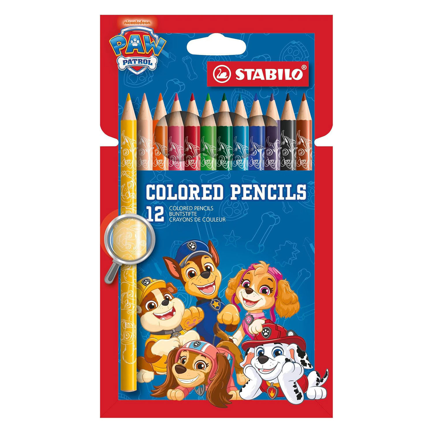 STABILO Kleurpotloden PAW Patrol - 12st.