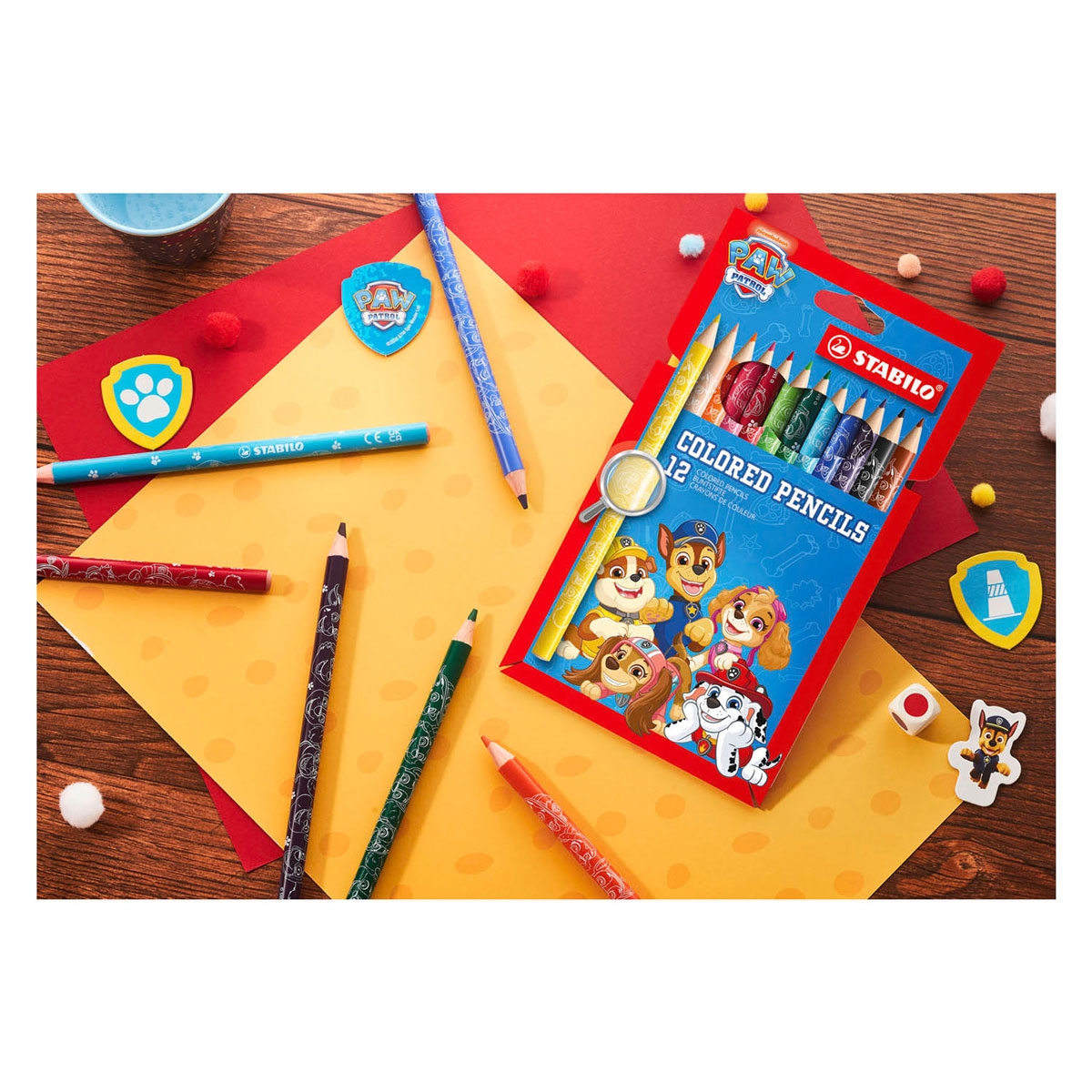 STABILO Kleurpotloden PAW Patrol - 12st.