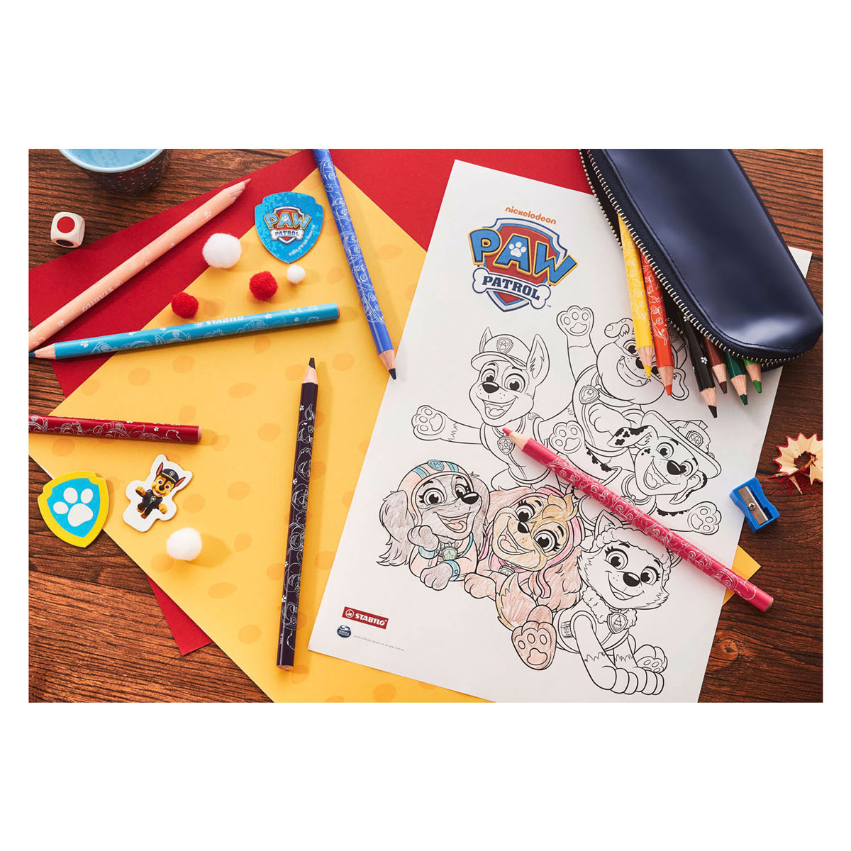 STABILO Kleurpotloden PAW Patrol - 12st.