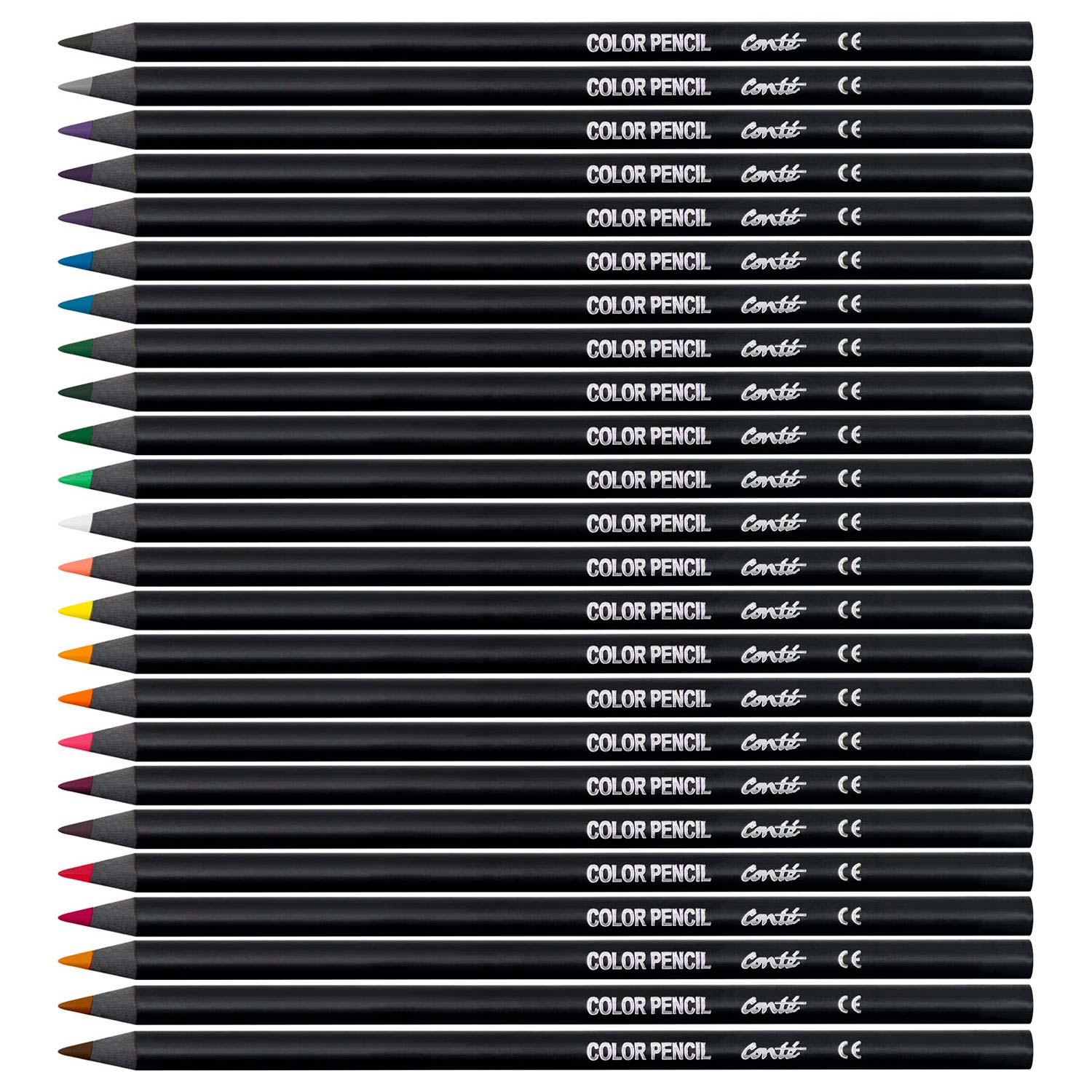 Conte Colour Pencils, 24st.