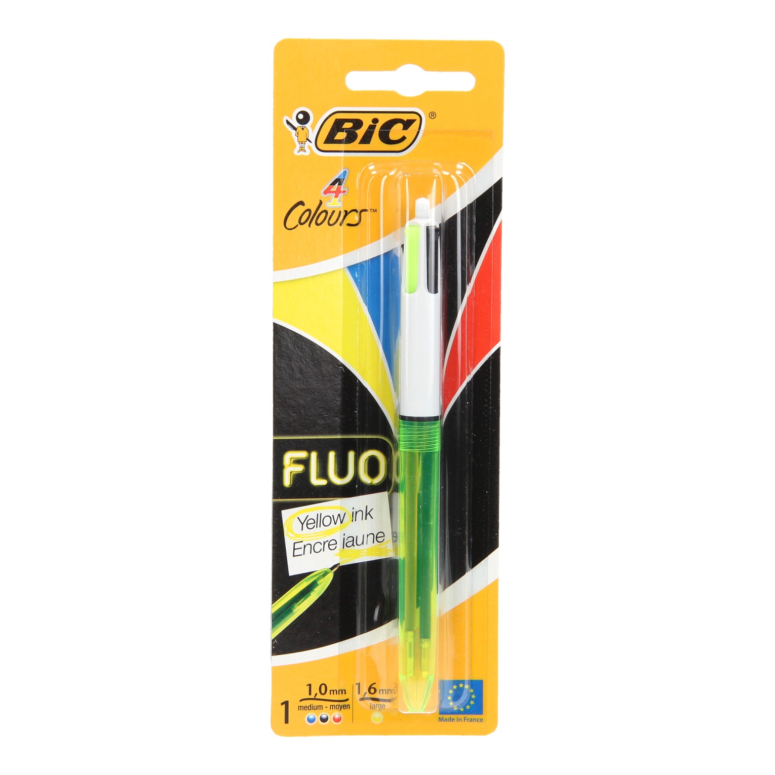 BIC Mehrfarbiger Stift, fluoreszierend