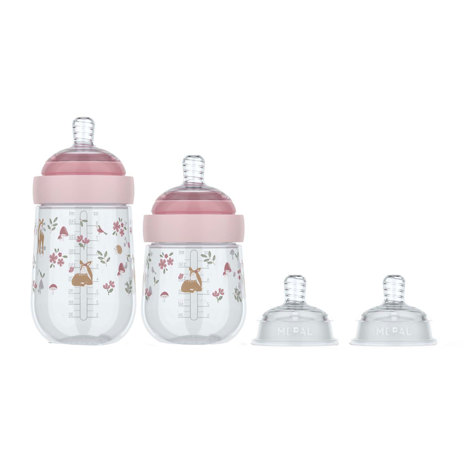 Mepal Starterset Babyflessen Mio - Little Dutch Fairy Garden, 4dlg.