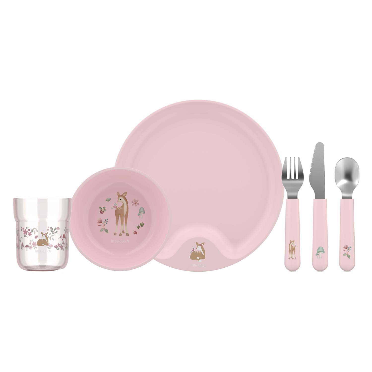 Mepal Set Kinderservies Mio - Little Dutch Fairy Garden - 6dlg.