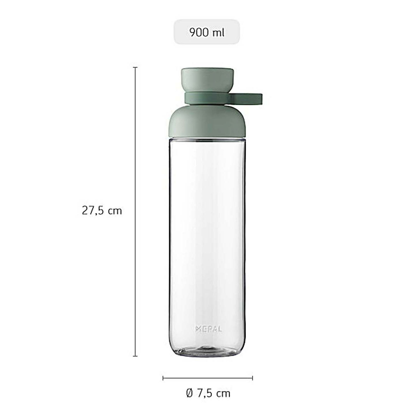 Bouteille d'eau Mepal Vita 900 ml - Sauge nordique