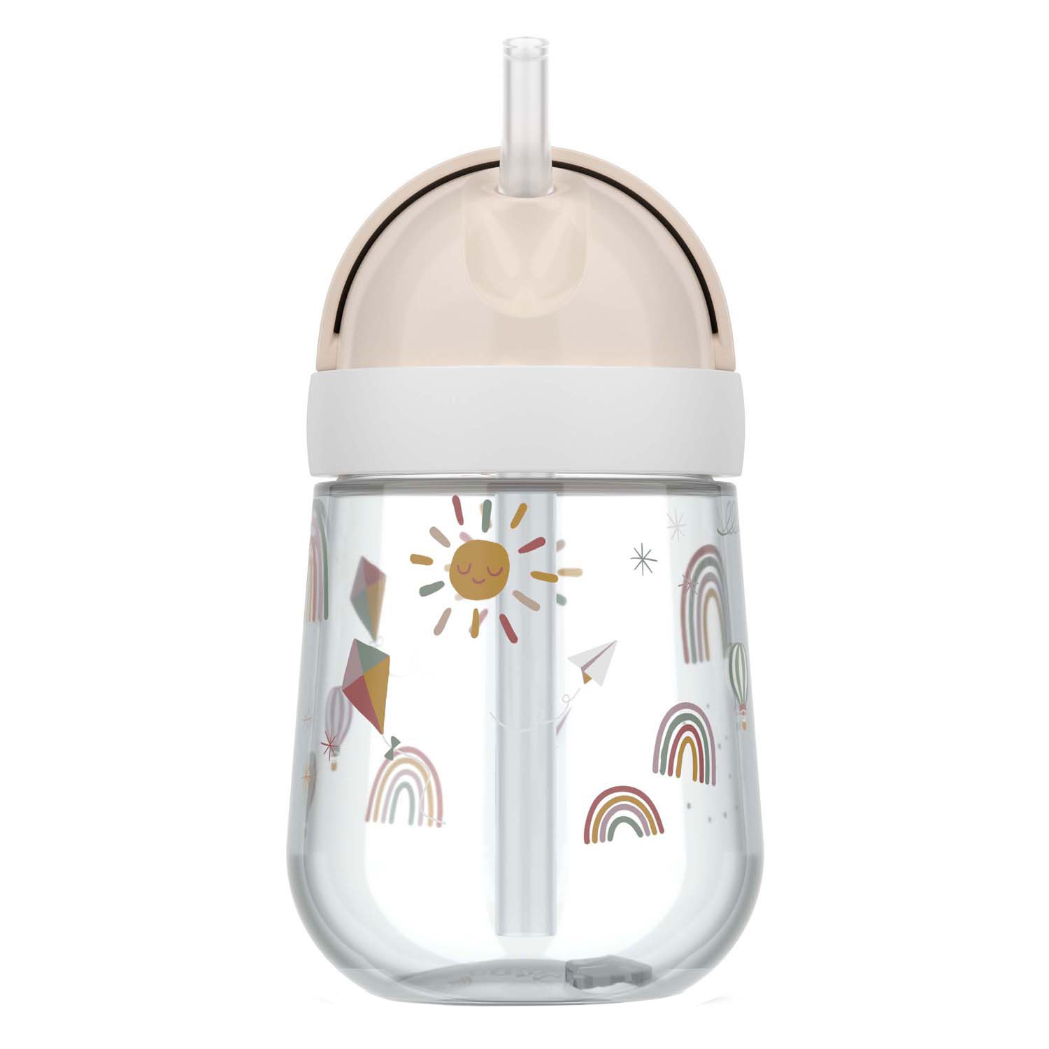 Mepal Rietjesbeker Mio 300 ml - Sunshine & Rainbow