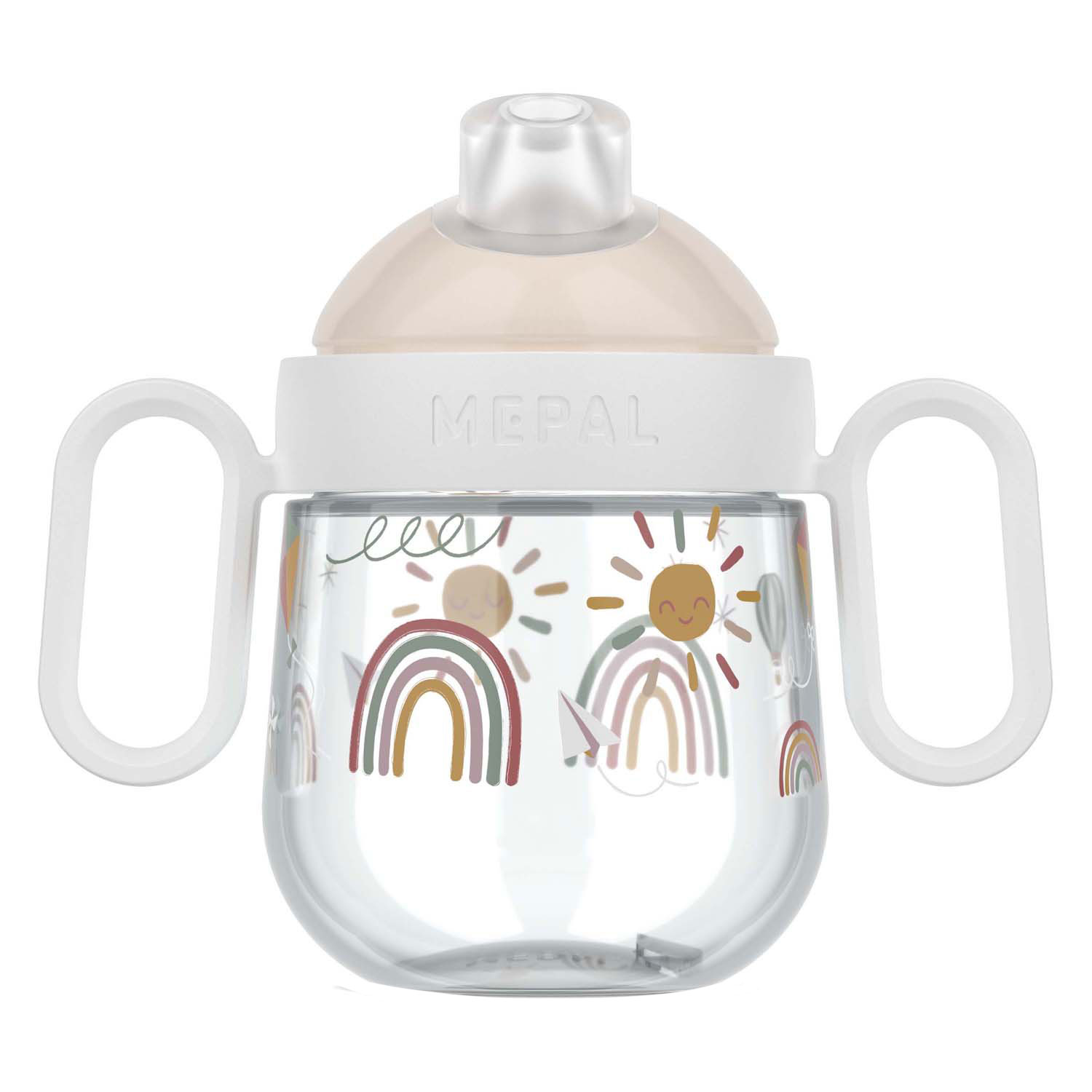Gobelet anti-fuite Mepal Mio 200 ml - Sunshine & Rainbow