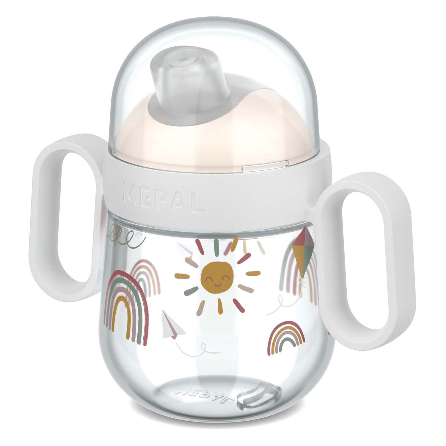 Gobelet anti-fuite Mepal Mio 200 ml - Sunshine & Rainbow