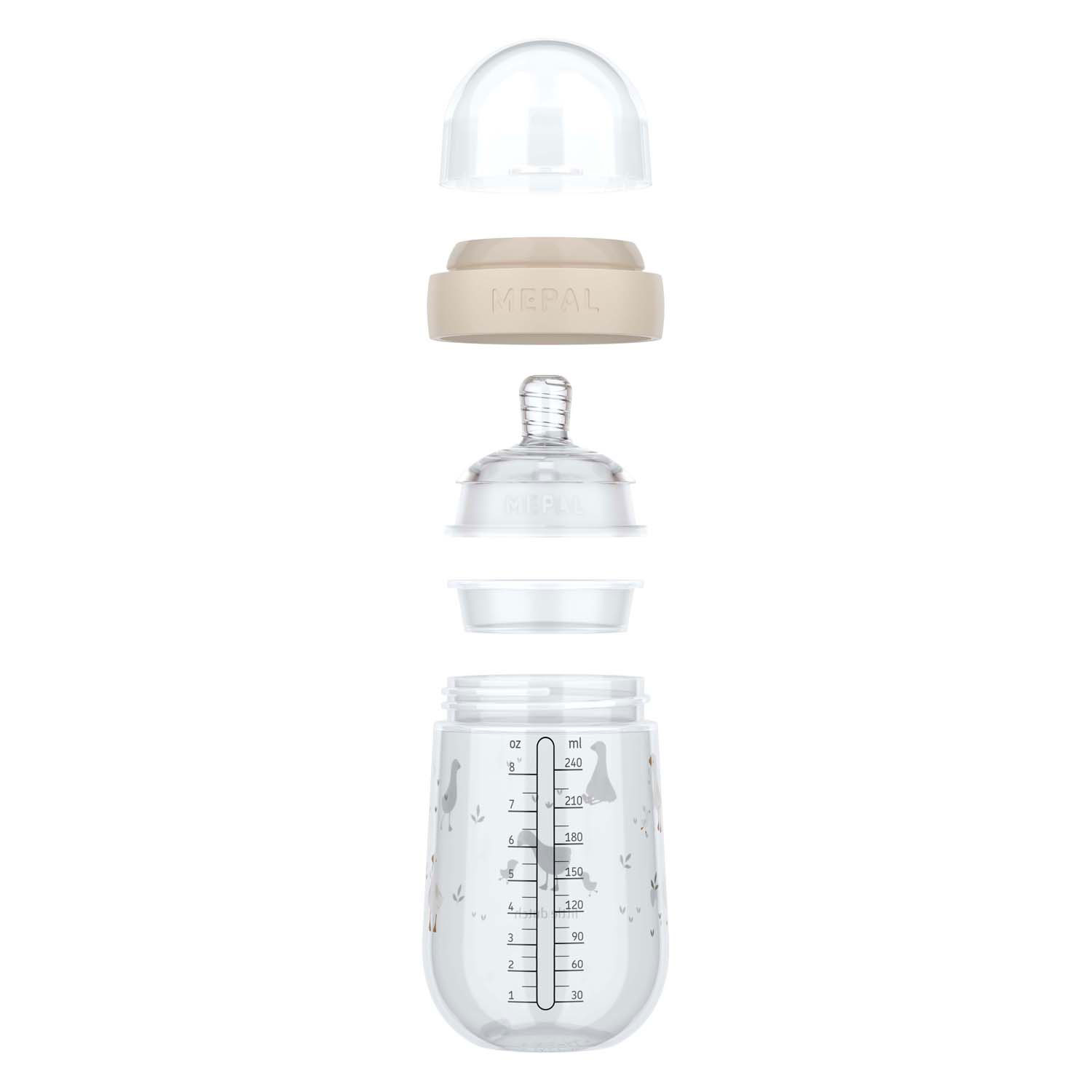 Mepal Babyfles Mio 240 ml - Little Dutch Little Goose