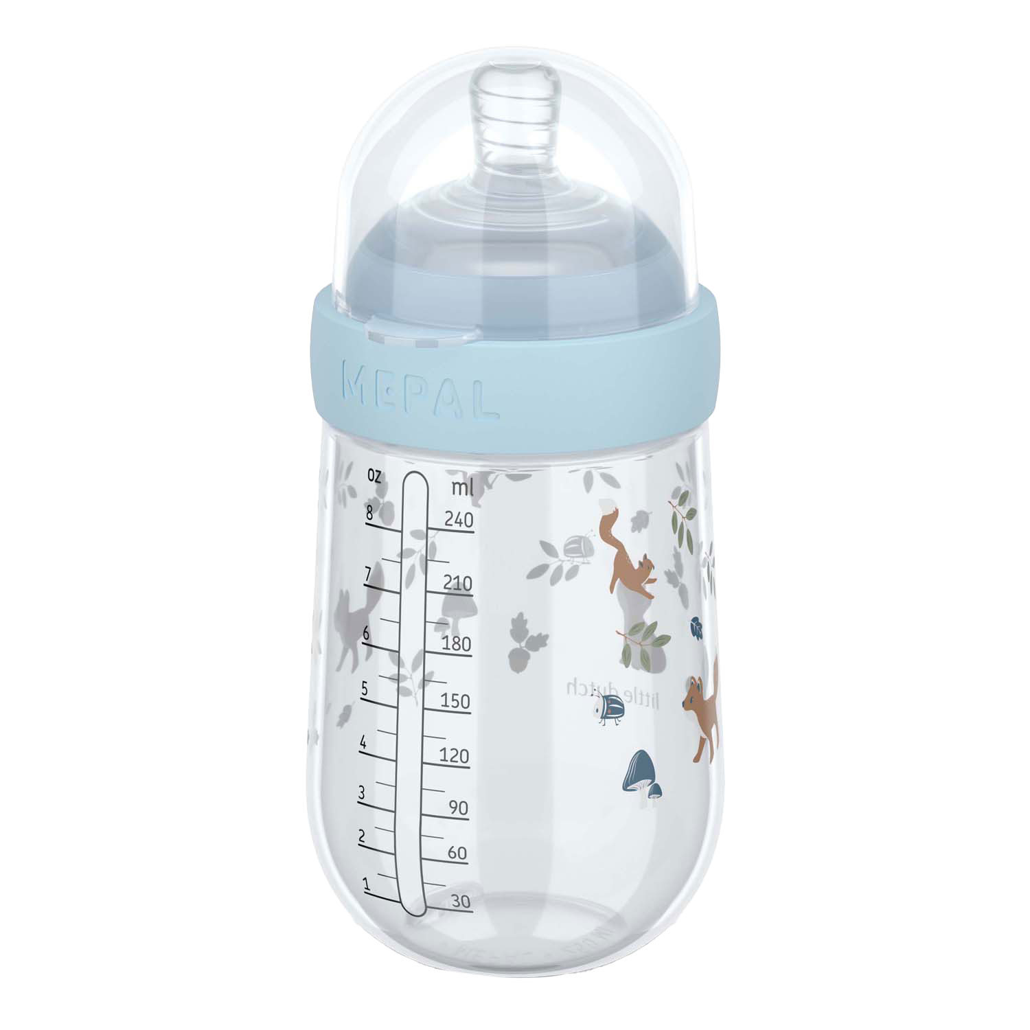 Mepal Babyfles Mio 240 ml - Little Dutch Forest Friends