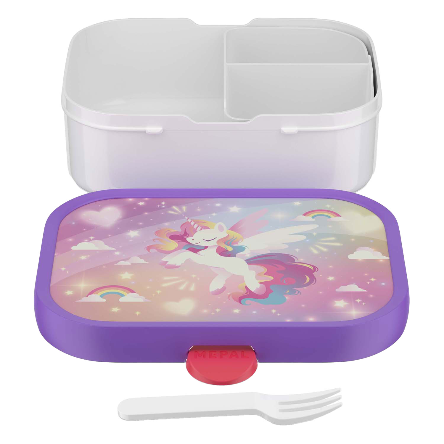 Mepal Lunchbox Campus - Unicorn Glow