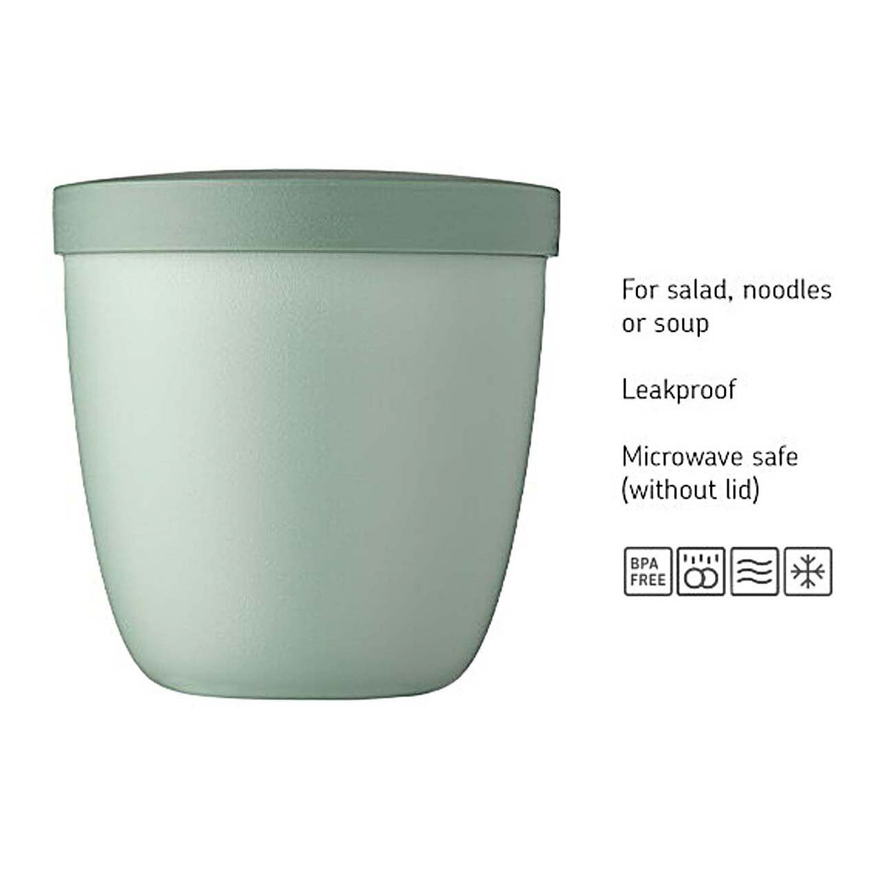 Mepal Snackpot Ellipse 500 ml - Sauge nordique