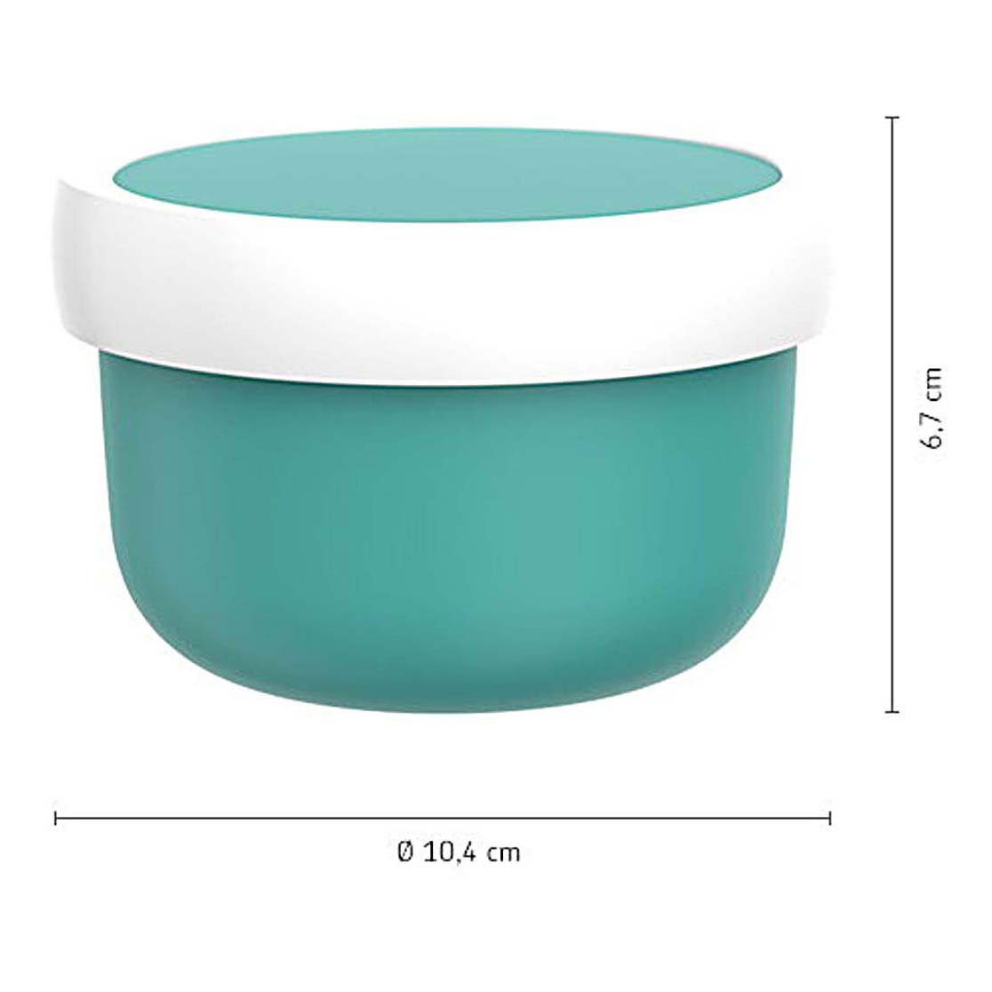 Boîte à fruits Campus Mepal 300 ml - Turquoise