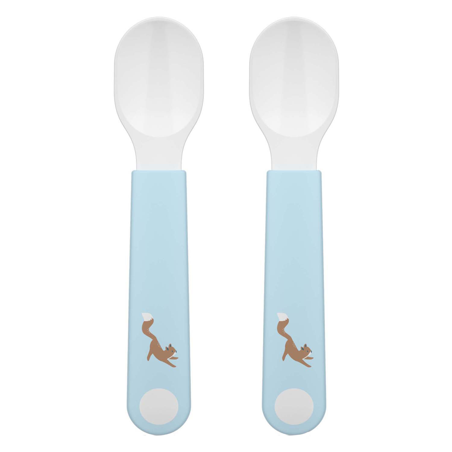 Mepal Set Oefenlepel Mio 2 Stuks - Little Dutch Forest Friends