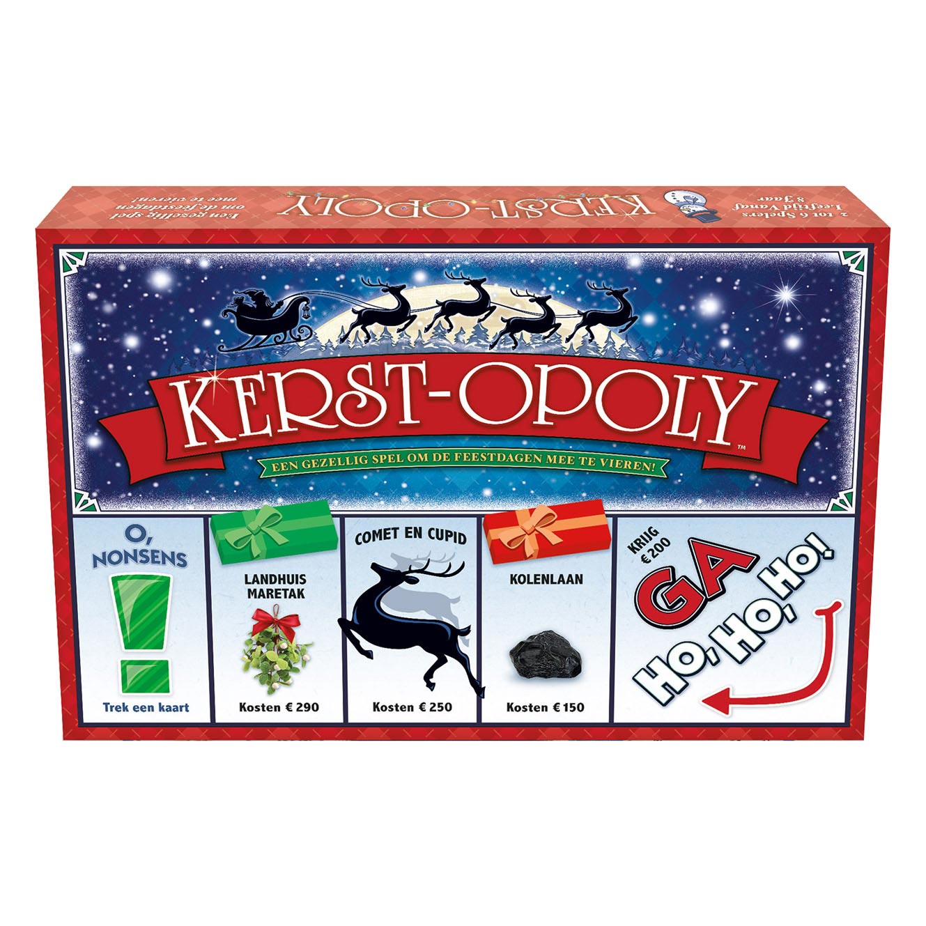 Kerst Opoly - Bordspel