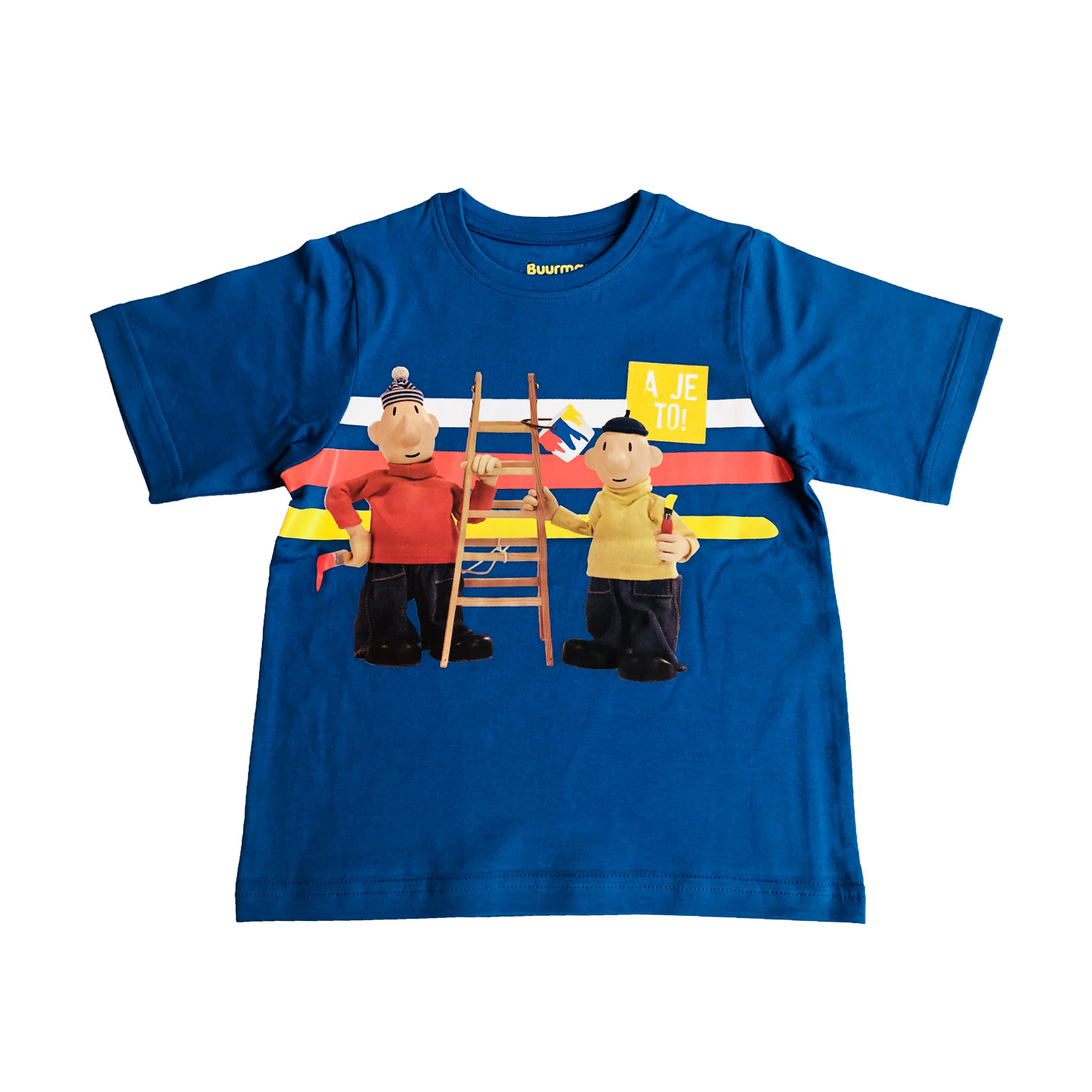 Buurman en Buurman T-shirt Blauw, maat 98-104