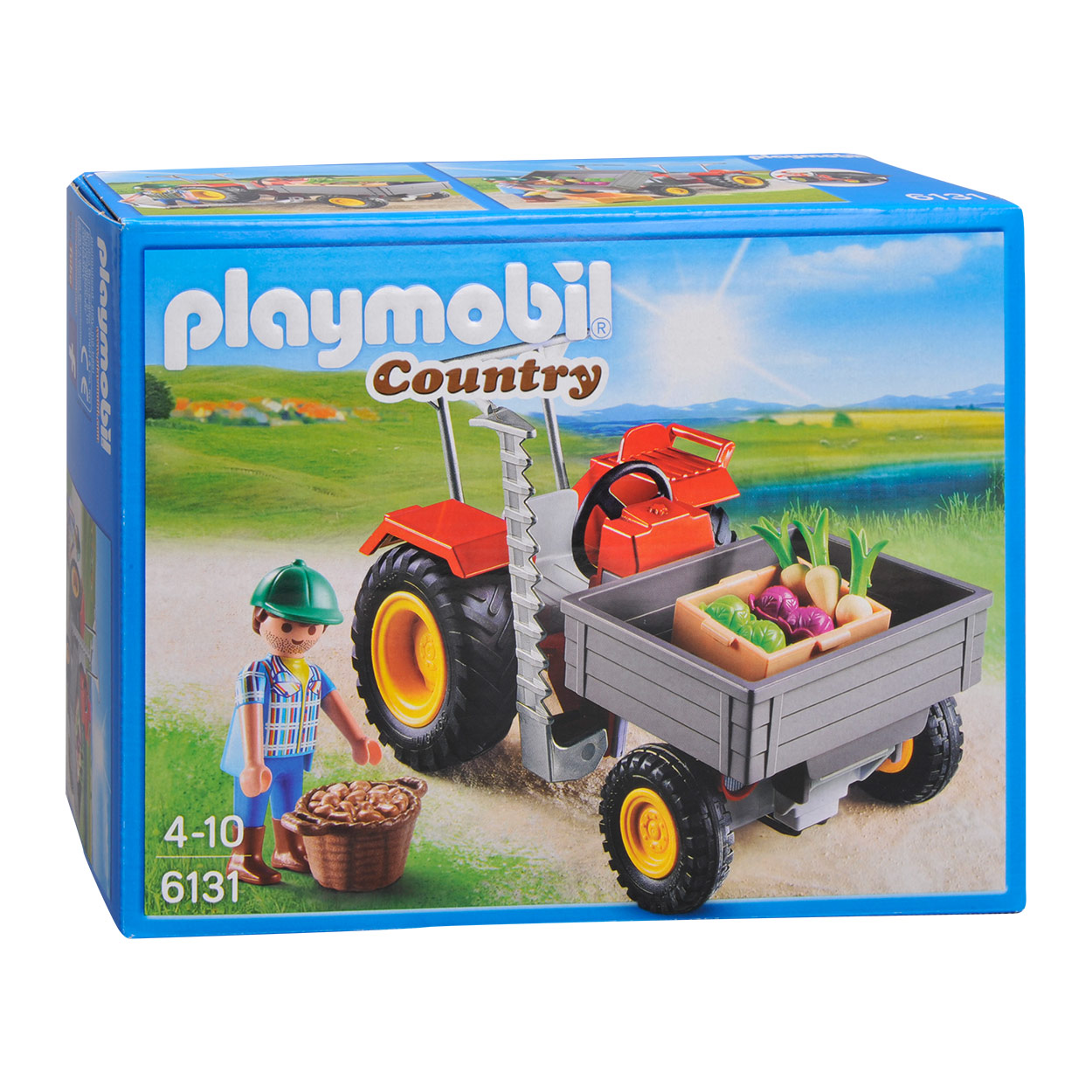 Playmobil 6131 Tractor met Laadbak