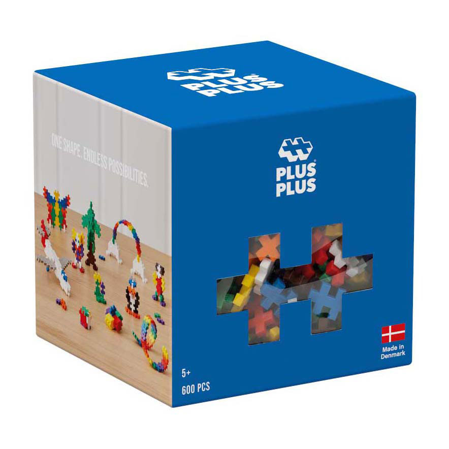 Ensemble de construction de base Plus-Plus, 600 pièces.