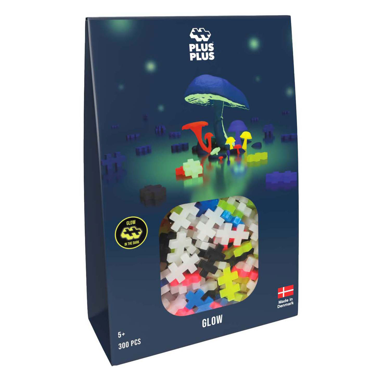 Plus-Plus Glow Bouwset, 300st.