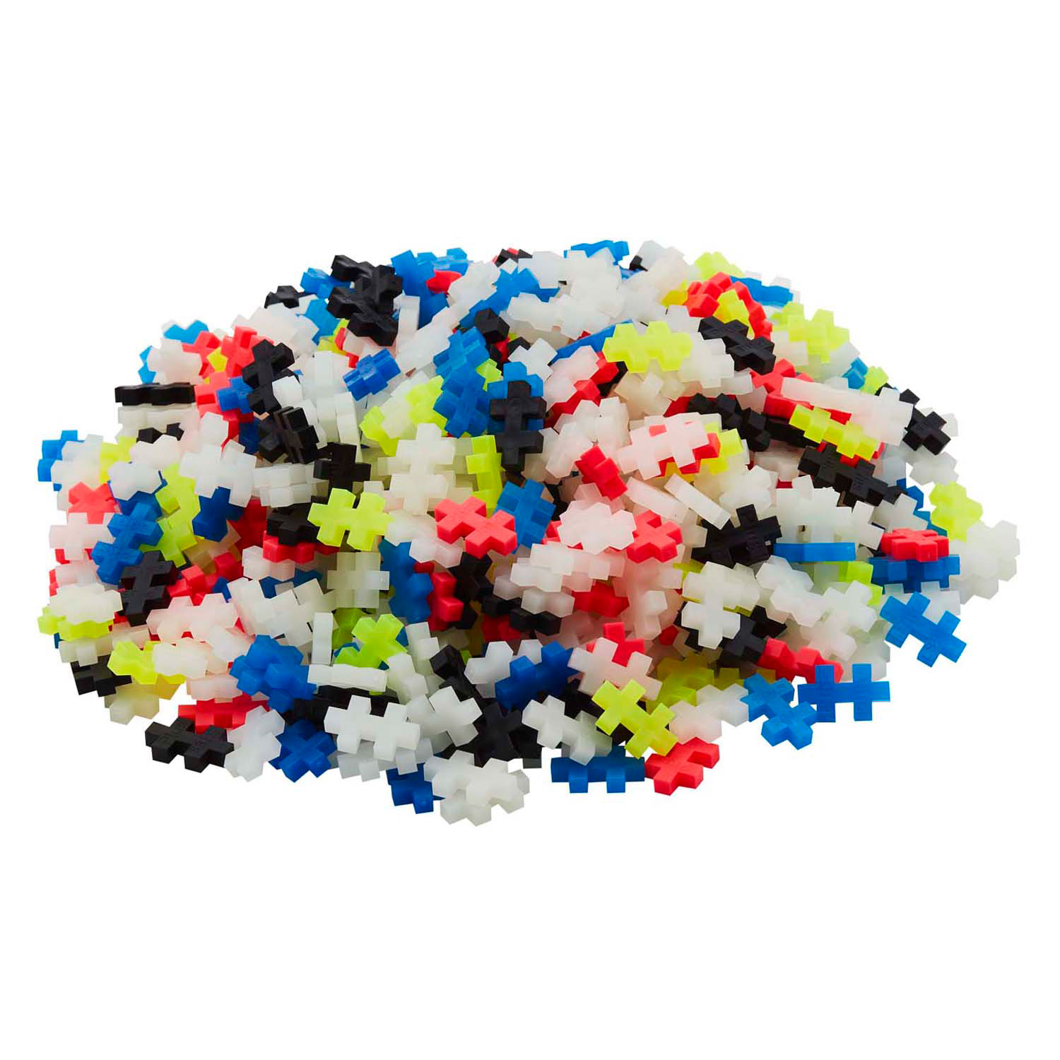 Ensemble de construction phosphorescent Plus-Plus, 600 pièces.