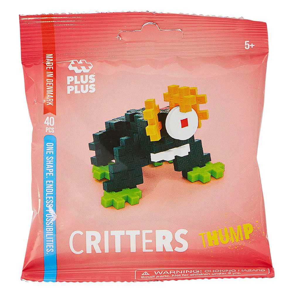 Plus-Plus Critters Bouwset Thump - 40dlg.