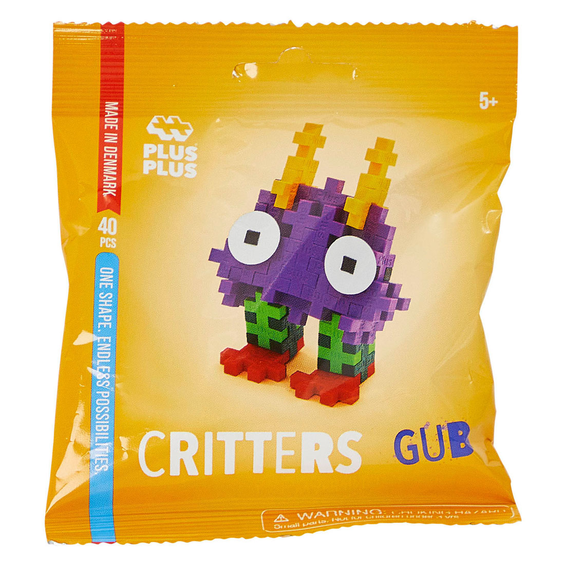 Plus-Plus Critters Bouwset Gub - 40dlg.