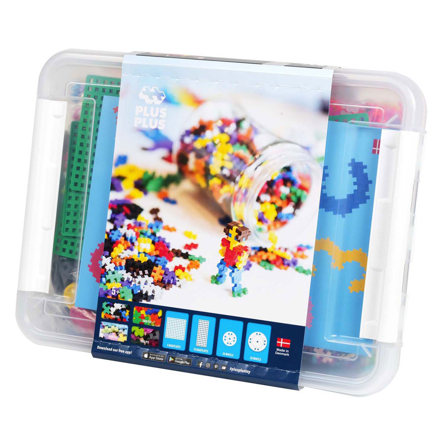 Plus-Plus Opbergbox Bouwset, 4000st.