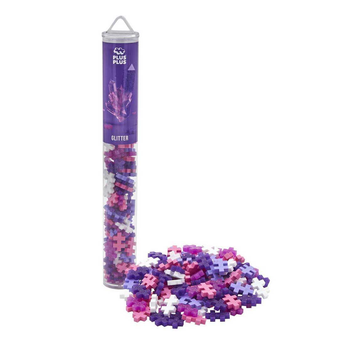 Plus-Plus Glitter Tube Bouwset- 100st.