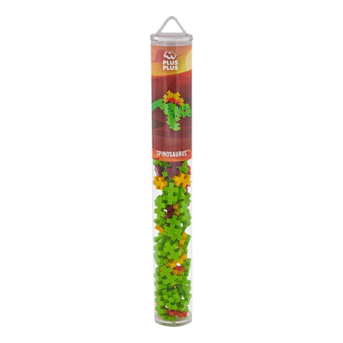 Ensemble de construction de tubes de dinosaure Spinosaurus Plus-Plus - 100 pièces.
