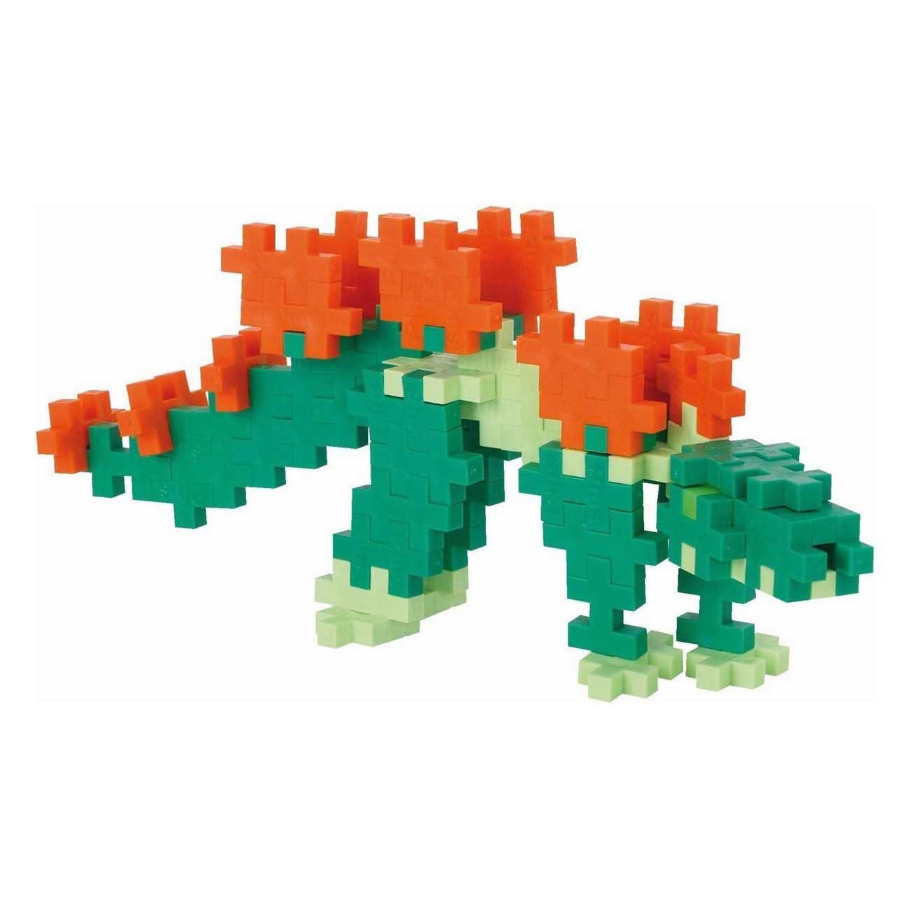 Plus-Plus Stegosaurus Dinosaurus Tube Bouwset - 100st.